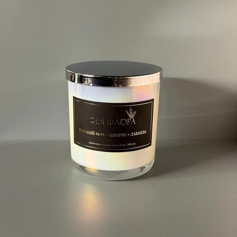 Свічка Фея Флора Дубовий мох-Цитрус-Лаванда 355мл - зображення 1