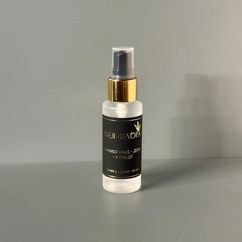 Міні рум спрей Фея Флора Виноград-Дуб-Спеції 50мл - зображення 1